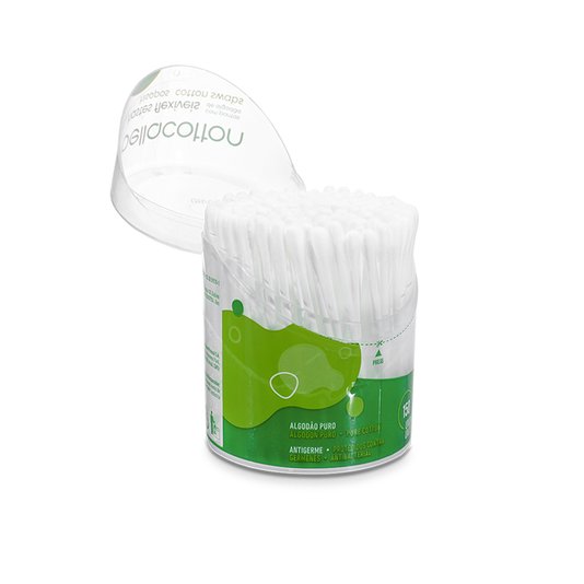 Cotonete Bellacotton Pote Flip Top 150un