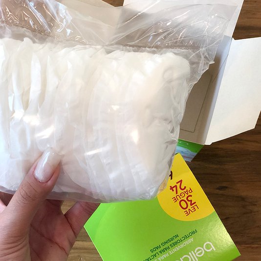 Kit Leve 24 Pague 12 Absorventes para Seios 12un Bellacotton