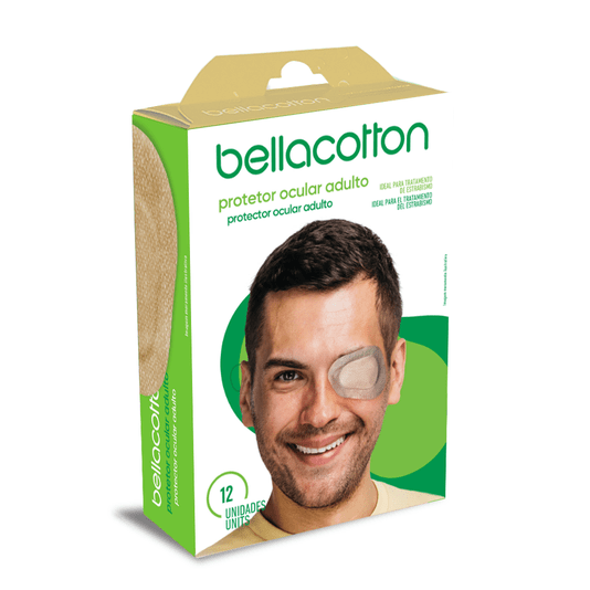 PROTETOR OCULAR BELLACOTTON ADULTO 12UN