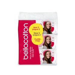 ALGODAO DISCO 50UNID (LV3 PG2) BELLACOTTON ALGODAO DISCO 50UNID (LV3 PG2) BELLACOTTON