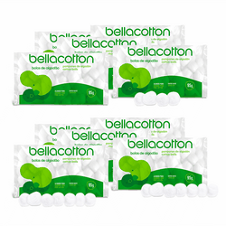 Kit Profissional com 10 Pacotes de Bolas de Algodão 95g