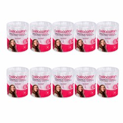 Kit Profissional com 10 Pacotes de Cotonetes para Maquiagem 80un Kit Profissional com 10 Pacotes de Cotonetes para Maquiagem 80un