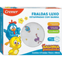 Kit com 2 Caixas de Fralda Luxo com Bainha Galinha Pintadinha com 4 Unidades 70X68cm
